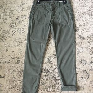 Cosmic Blue Love Casual roll cuff pants Sz 26